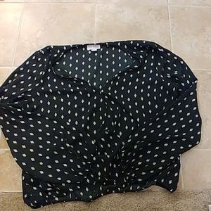 Black Long Sleeve Blouse